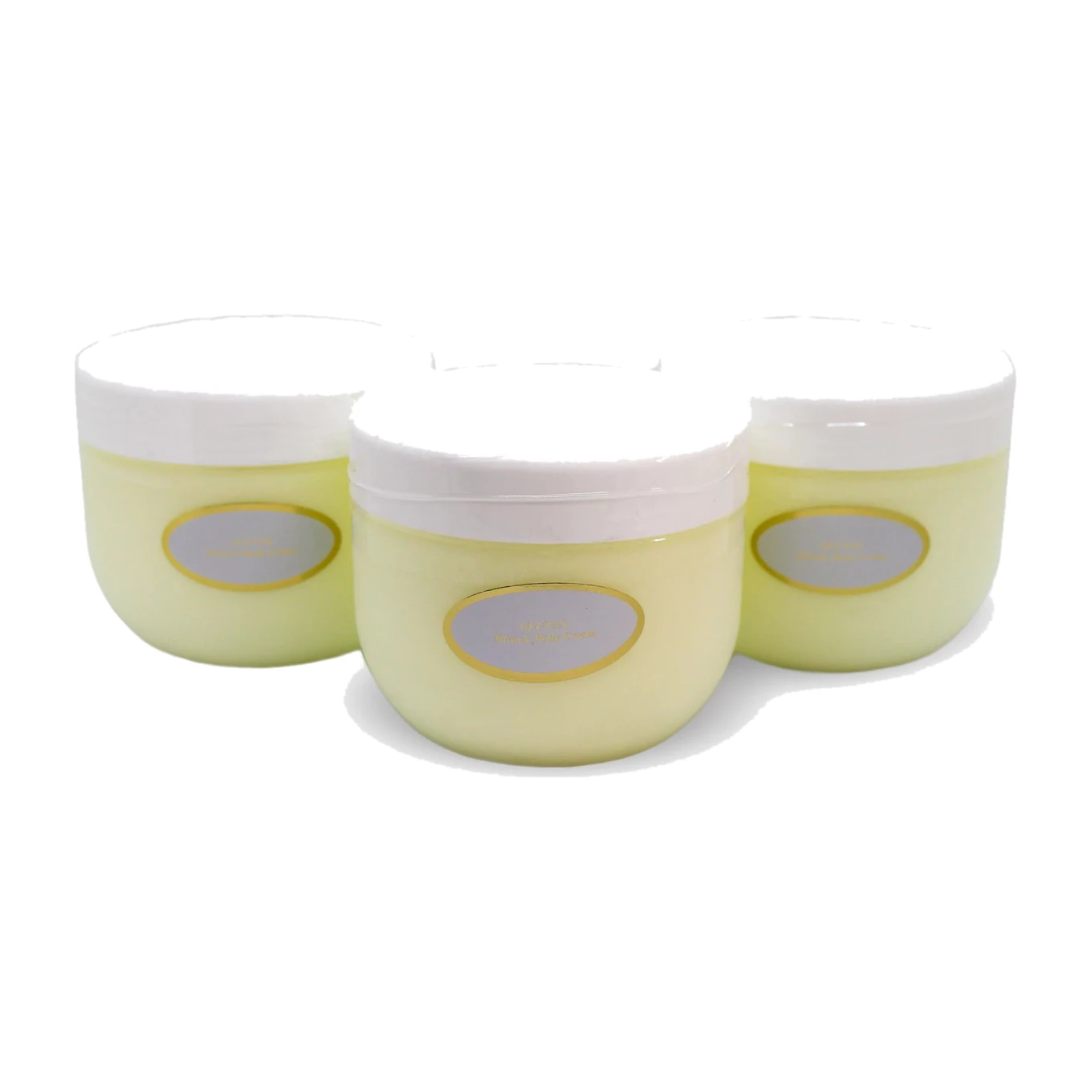 Crème corporelle Glutax Miracle extra éclaircissante, 3 pots (500 ml chacun)