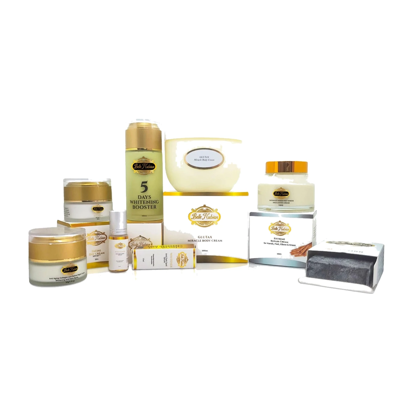 Ensemble Miracle 1 pour peau ivoire avec crème réparatrice mains (gamme Miracle 1 pour peaux métissées)