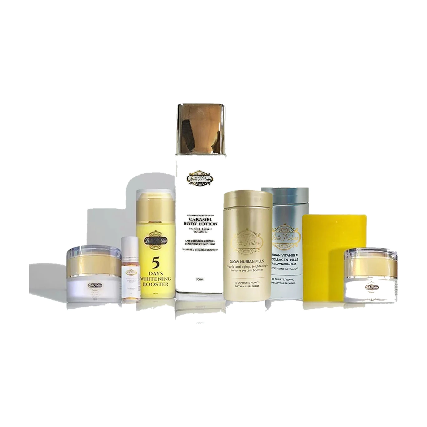 Ensemble Caramel avancé pour peau foncée